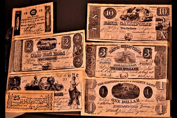 Reproduction Ohio Currency
